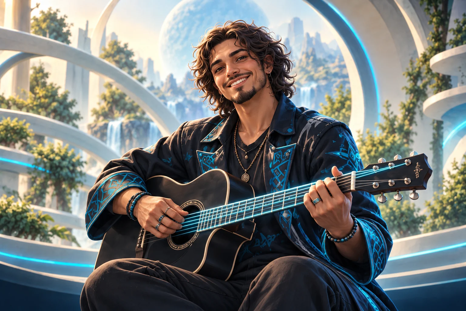 Guitarrista HardCall · Personagem do universo Alpha